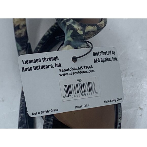 NEW Mossy Oak Break-Up Oxbow Polarized Sunglasses Camo W/case - Picture 10 of 10